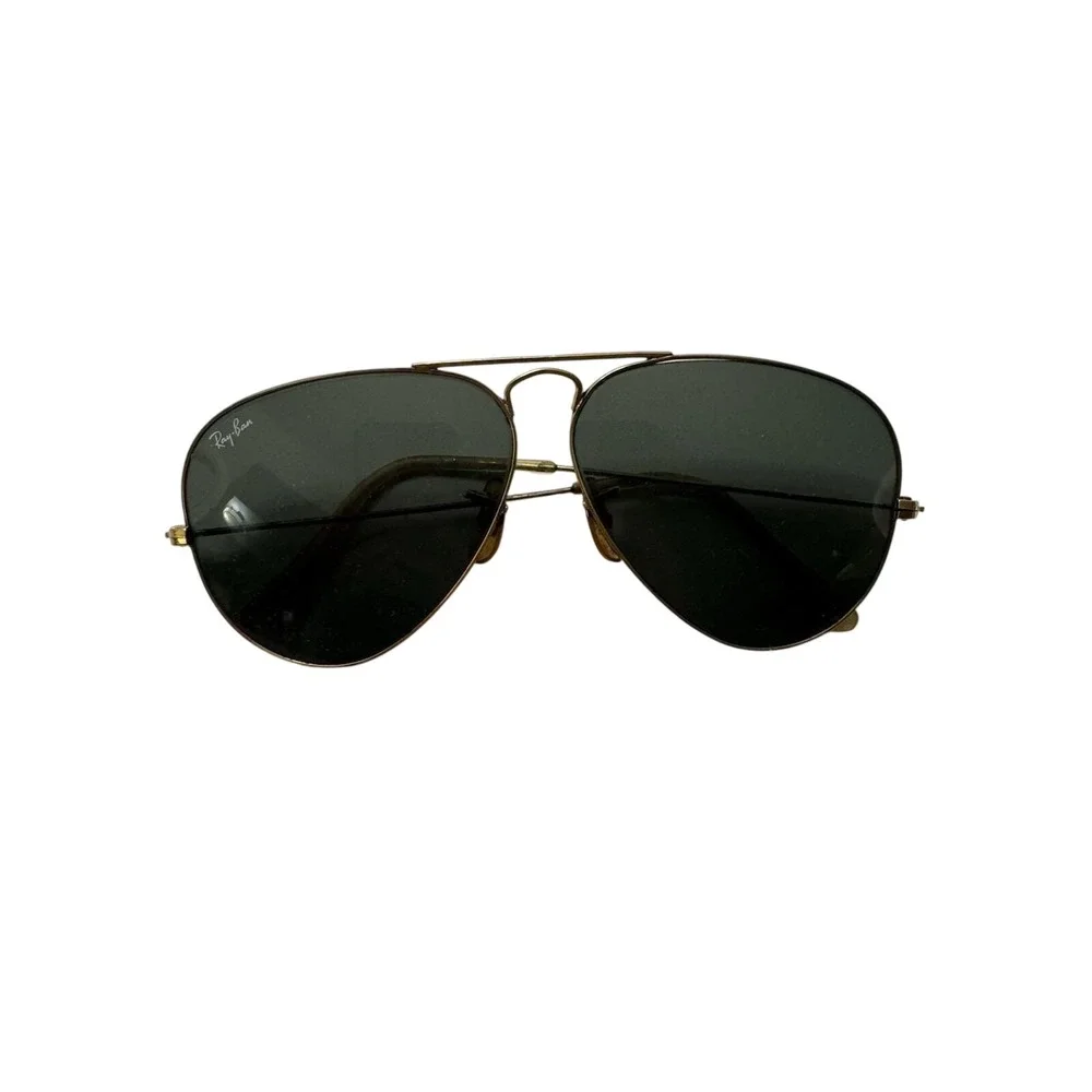 VINTAGE BAUSCH & LOMB‎ RAY-BAN L0205 TEAR-DROP AVIATOR SUNGLASSES + Vintage Case